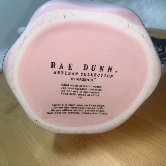 Rae Dunn Mug “BOO” Ghost Pink NEW - Picture 5 of 5